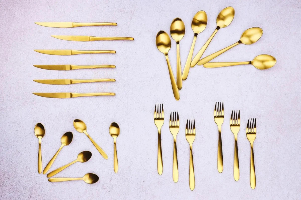 Björn Besteck - Set KAJA - 24 tlg. - Gold kaufen Bjorn Schweiz Webshop Onlineshop