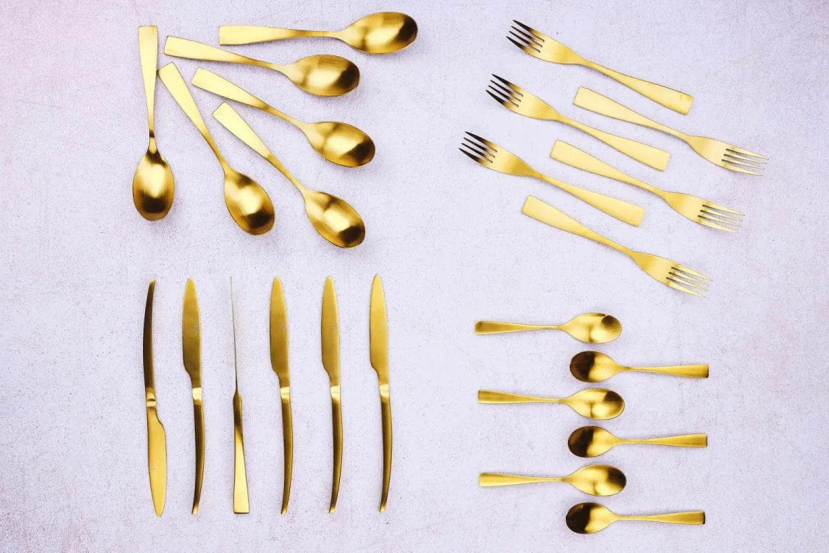 Björn Besteck - Set SVEN - 24 tlg. - Gold kaufen Bjorn Schweiz Webshop Onlineshop