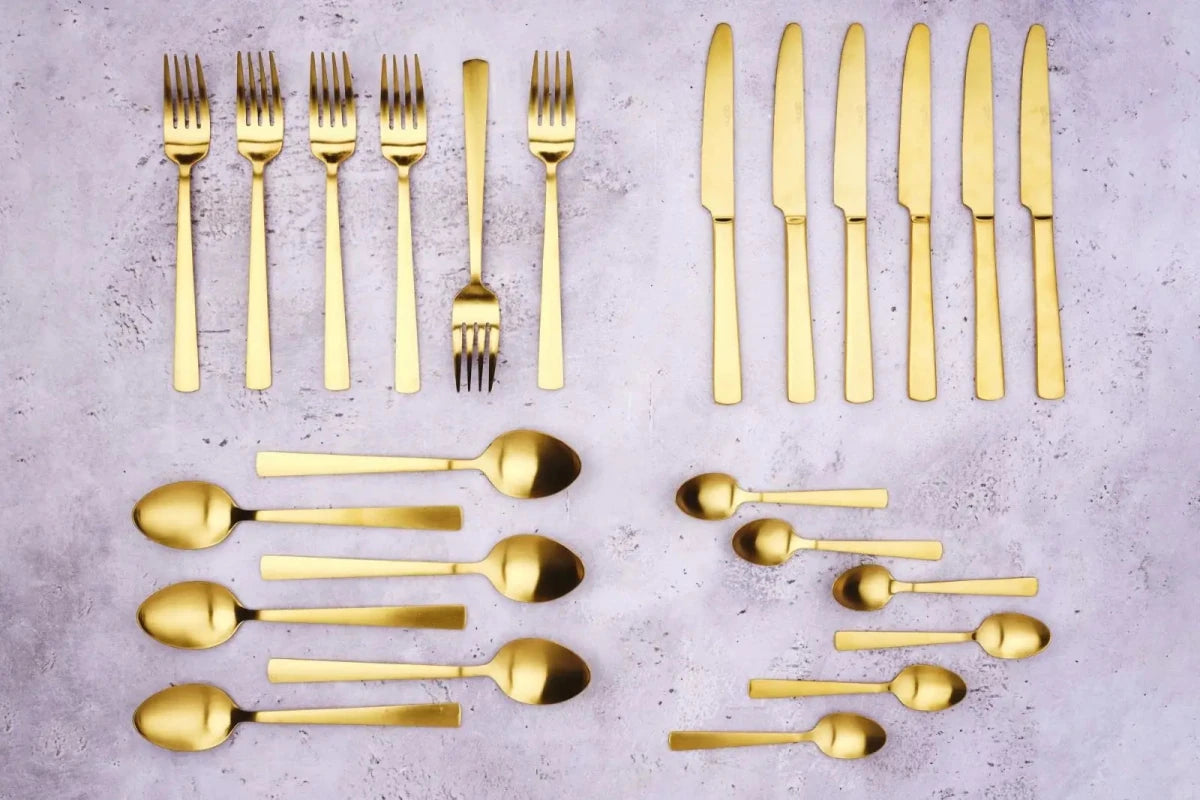 Björn Besteck - Set TELMO - 24 tlg. - Gold kaufen Bjorn Schweiz Webshop Onlineshop