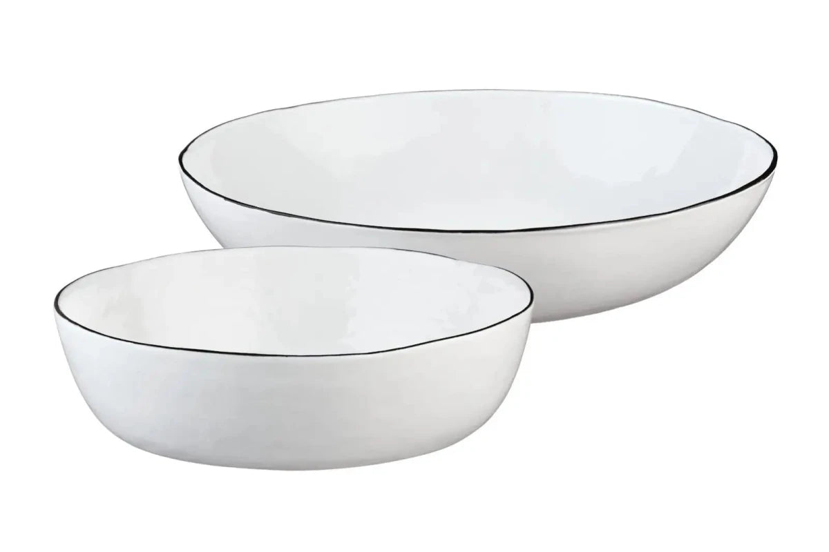 Björn Fruchtschale PURE Ø29cm + Ø33,5cm - 2 tlg. - Weiss kaufen Bjorn Schweiz Webshop Onlineshop