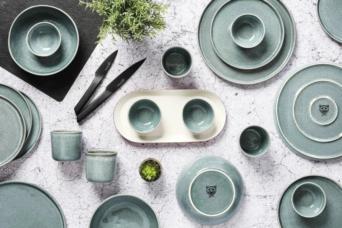 Björn Geschirr - Set MAGMA - 30 tlg. - Kobalt kaufen Bjorn Schweiz Webshop Onlineshop