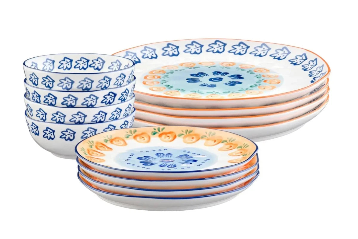Björn Geschirr - Set Napoli - 12 tlg. - Citrus kaufen Bjorn Schweiz Webshop Onlineshop