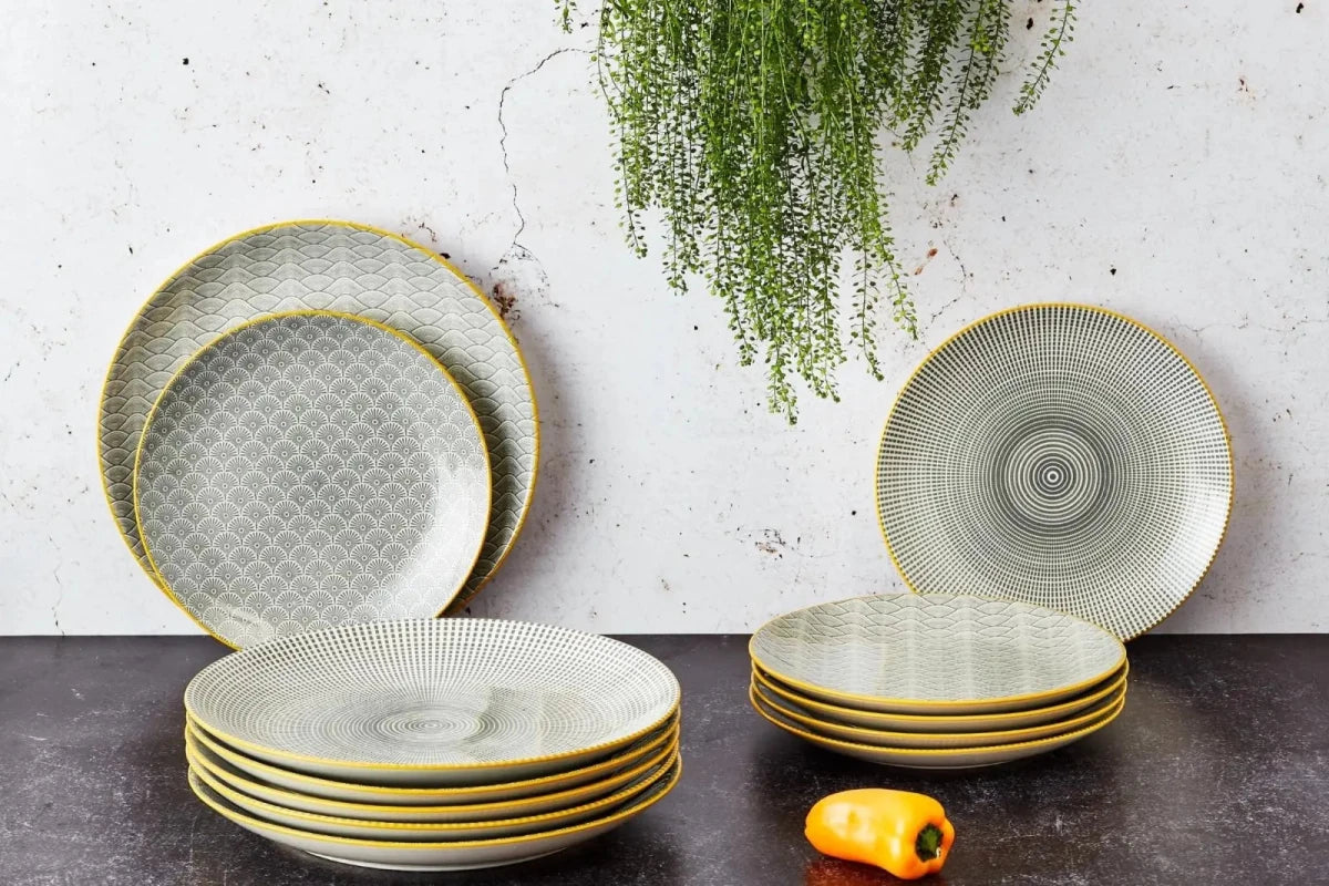Björn Geschirr - Set PATTERN - 42 tlg. - Eclipse kaufen Bjorn Schweiz Webshop Onlineshop