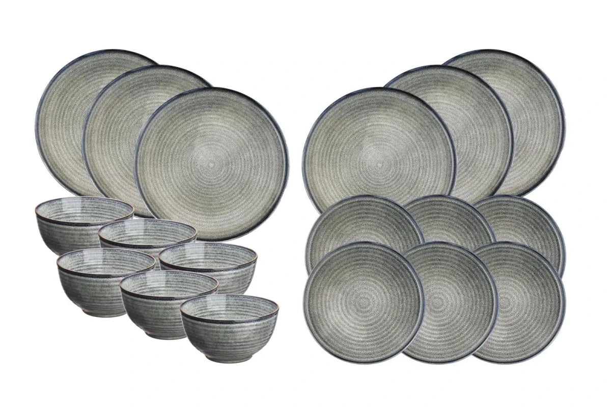 Björn Geschirr - Set ZEN Natur - 6 Personen 18 tlg. - Natur kaufen Bjorn Schweiz Webshop Onlineshop
