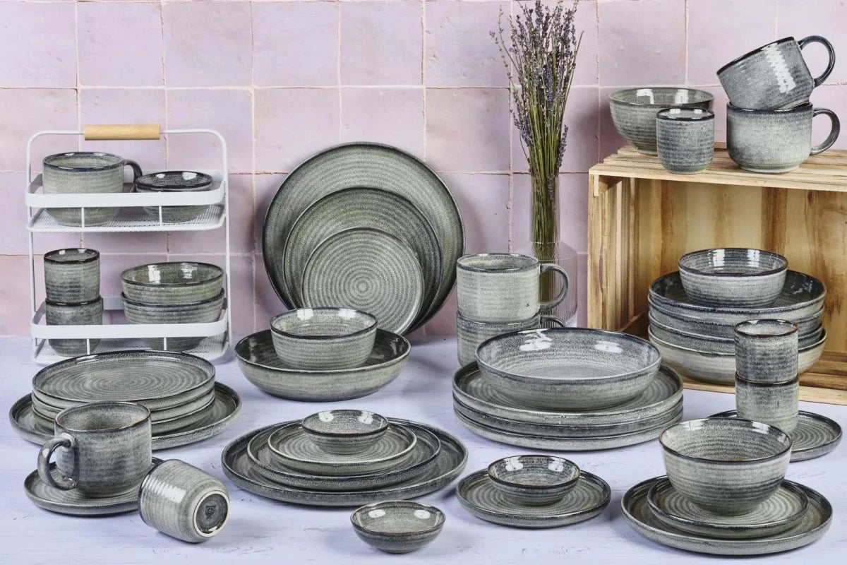 Björn Geschirr - Set ZEN Natur - 6 Personen 48 tlg. - Natur kaufen Bjorn Schweiz Webshop Onlineshop