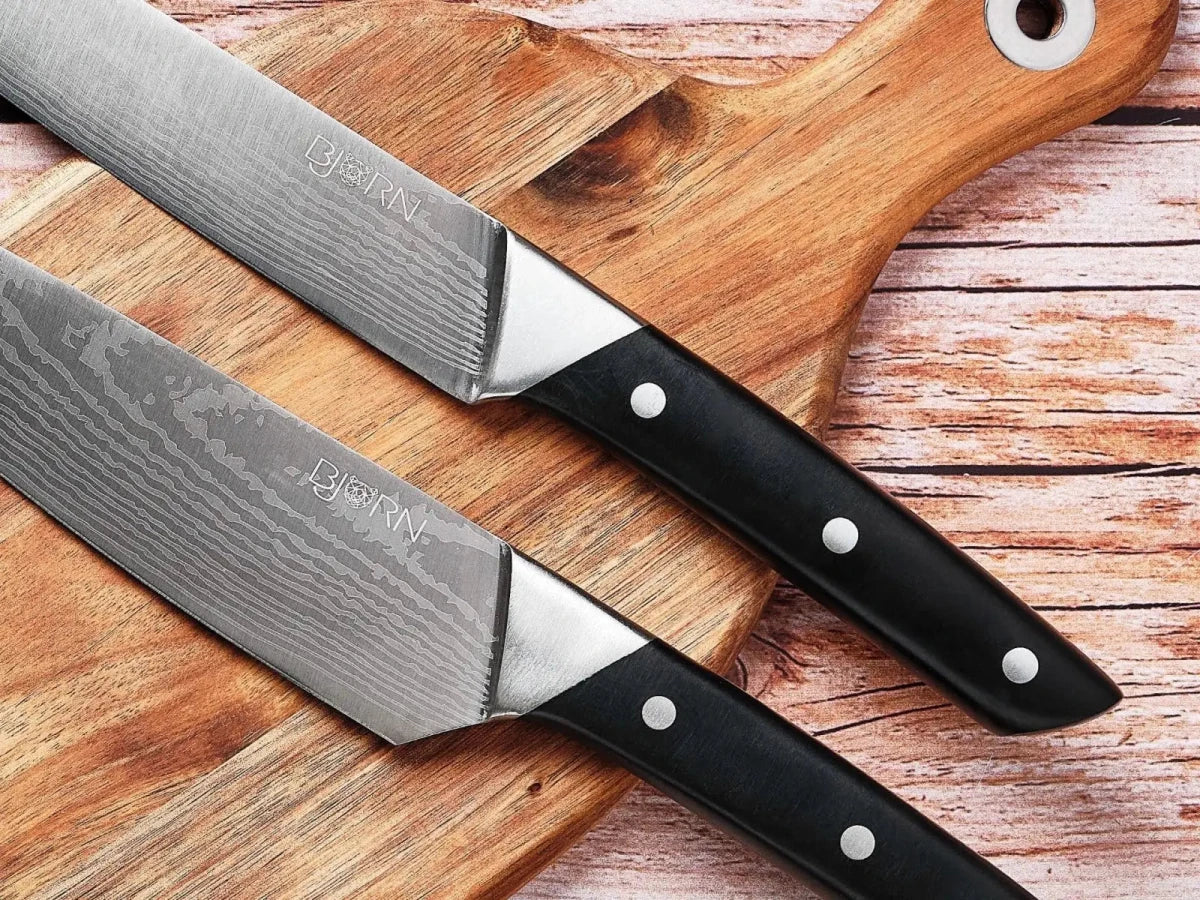 Björn Küchenmesserblock - Set ERLING VANTAA - 7 tlg. - Braun kaufen Bjorn Schweiz Webshop Onlineshop