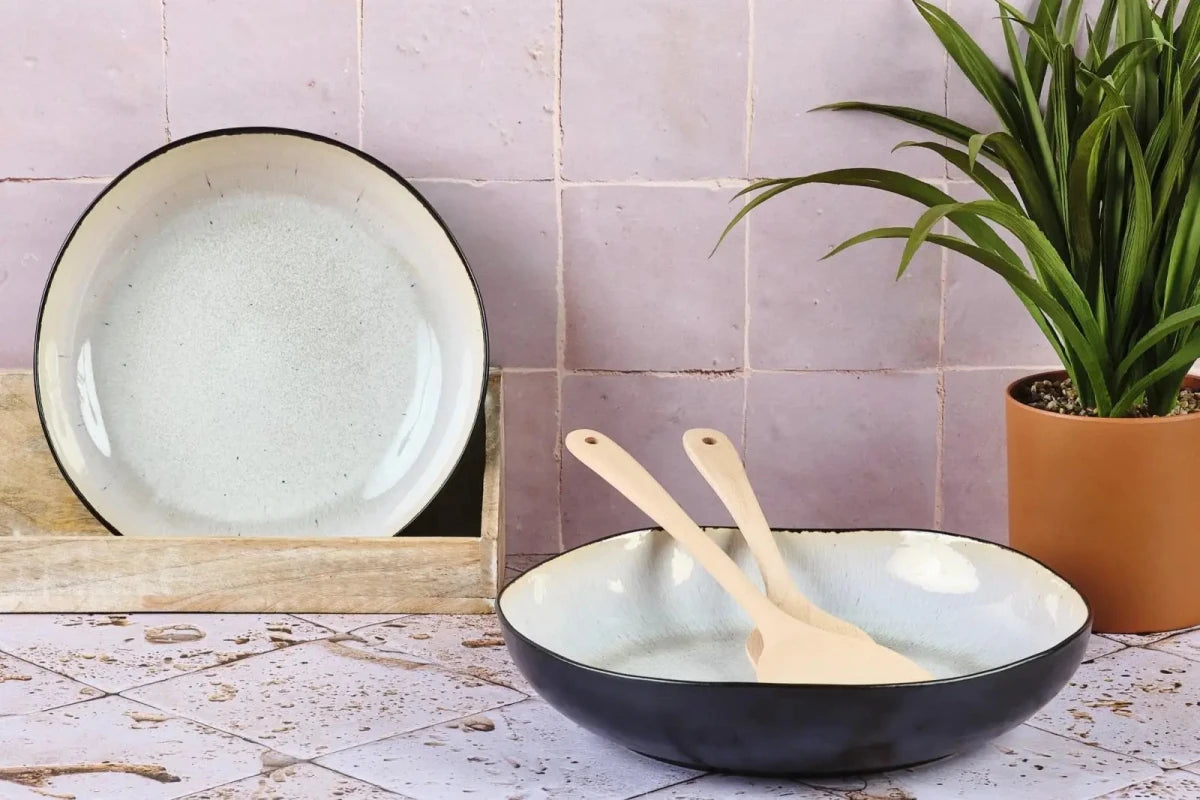 Björn Obstkorb IRIS Ø27,5cm und Ø32,5cm - 2 tlg. - Elfenbeinweiss kaufen Bjorn Schweiz Webshop Onlineshop