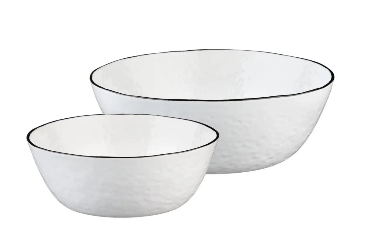 Björn Salatschüssel Pure Ø24cm + Ø30cm - 2 tlg. - Weiss kaufen Bjorn Schweiz Webshop Onlineshop
