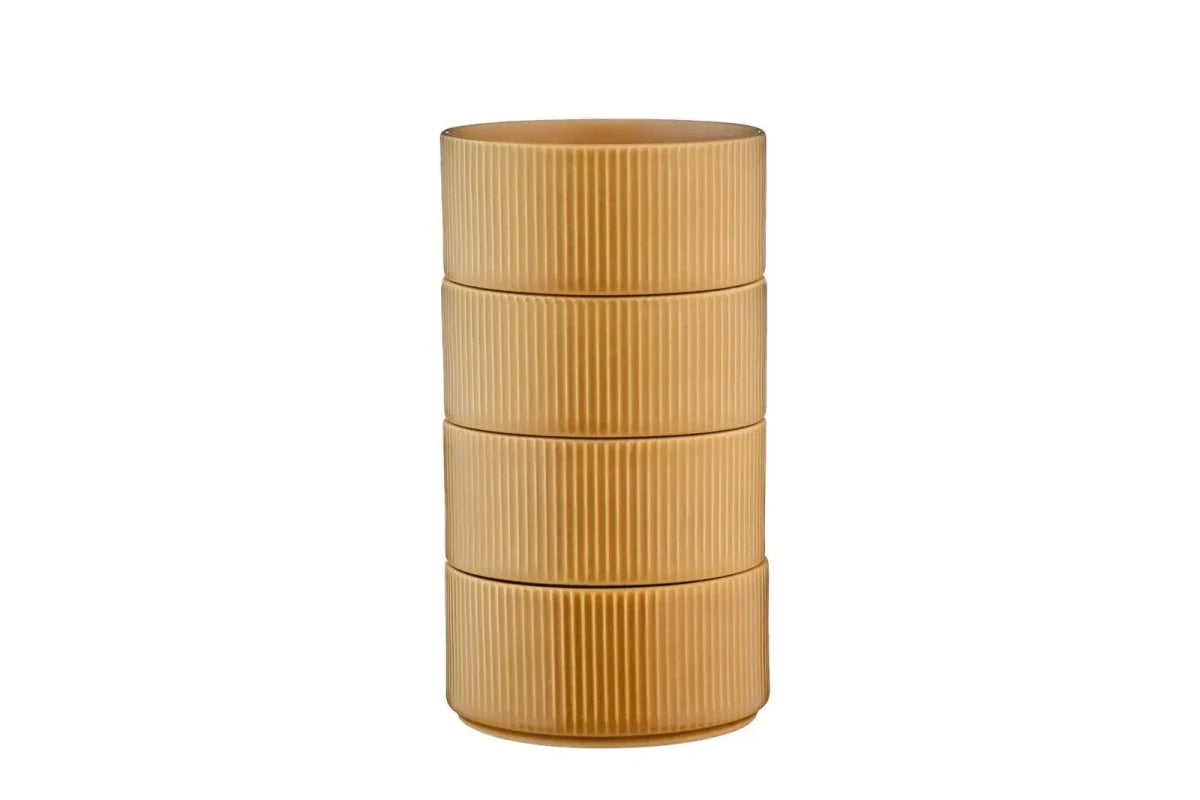 Björn Schalen SCANDI Ø12cm - 4 tlg. - Ocker kaufen Bjorn Schweiz Webshop Onlineshop