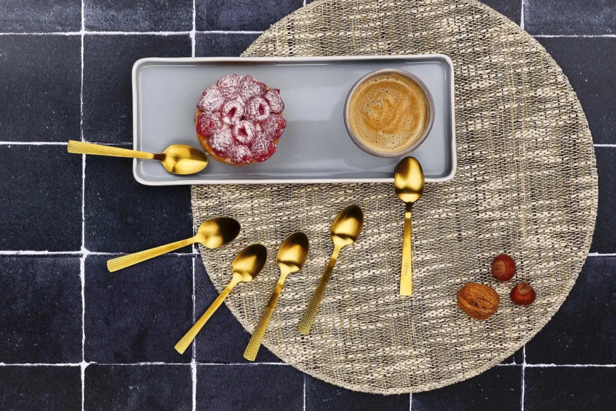 Björn Set mit 6 kleinen Löffel FINN - 6 tlg. - Gold kaufen Bjorn Schweiz Webshop Onlineshop