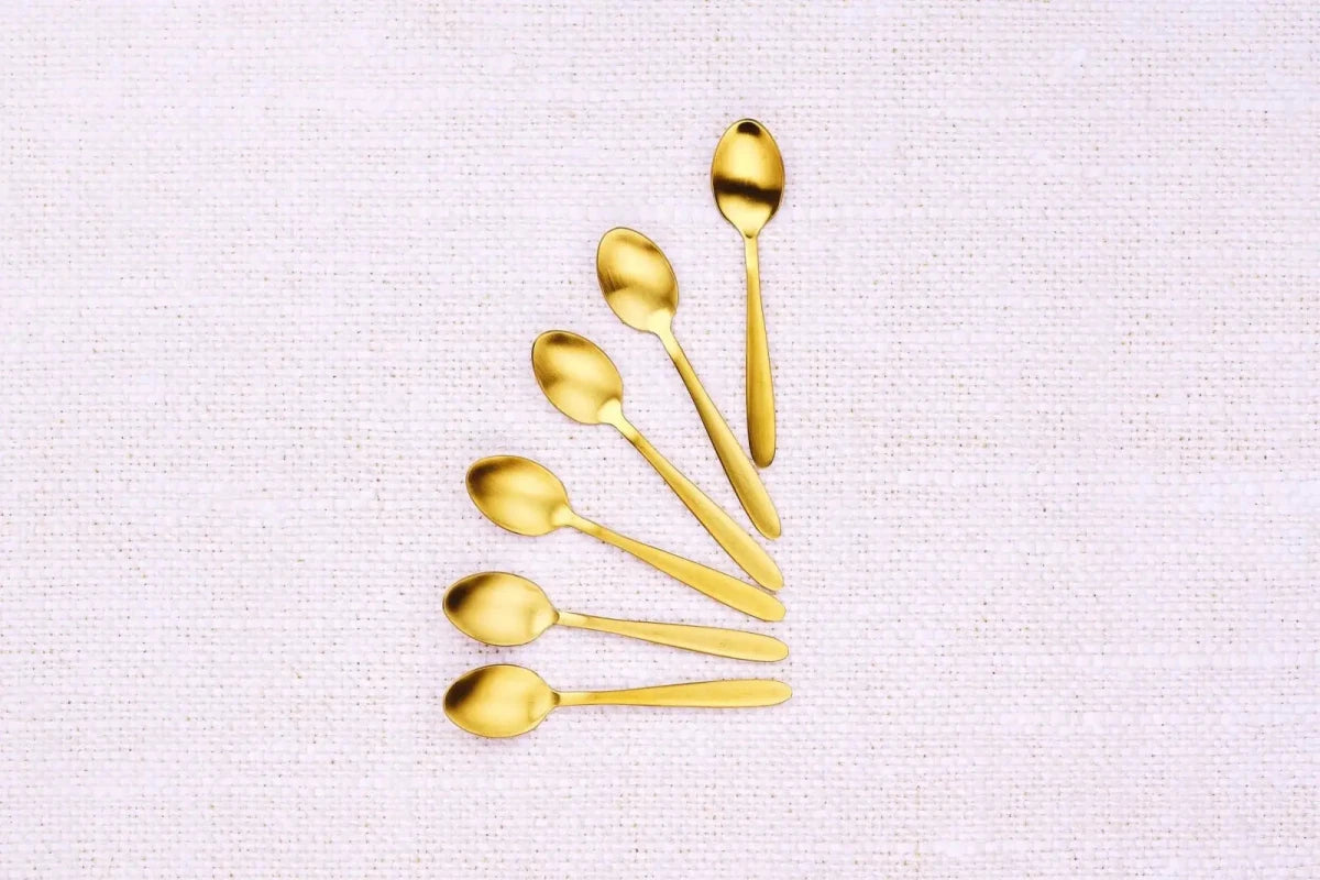 Björn Set mit 6 kleinen Löffel KAJA - 6 tlg. - Gold kaufen Bjorn Schweiz Webshop Onlineshop