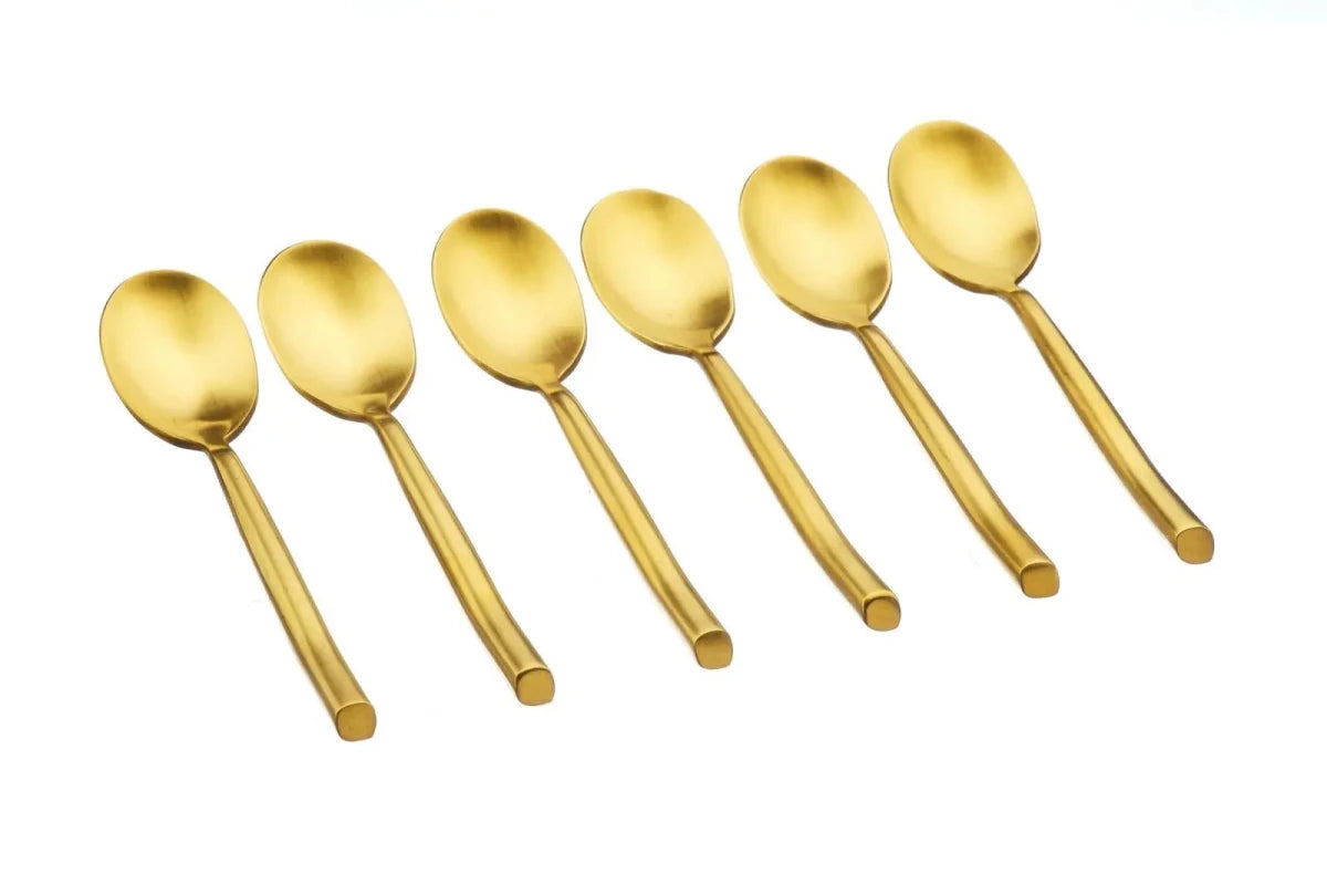 Björn Set mit 6 kleinen Löffel KNUT - 6 tlg. - Gold kaufen Bjorn Schweiz Webshop Onlineshop
