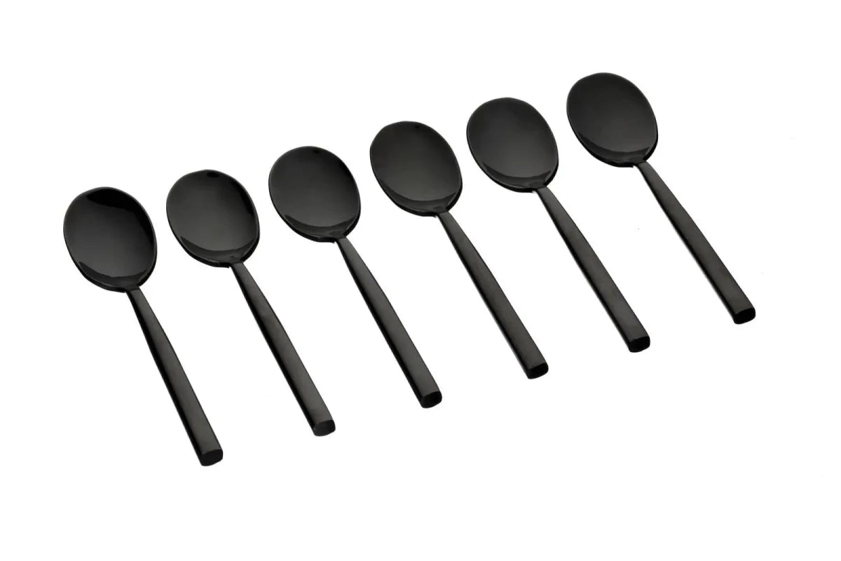 Björn Set mit 6 kleinen Löffel NILS - 6 tlg. - Schwarz kaufen Bjorn Schweiz Webshop Onlineshop
