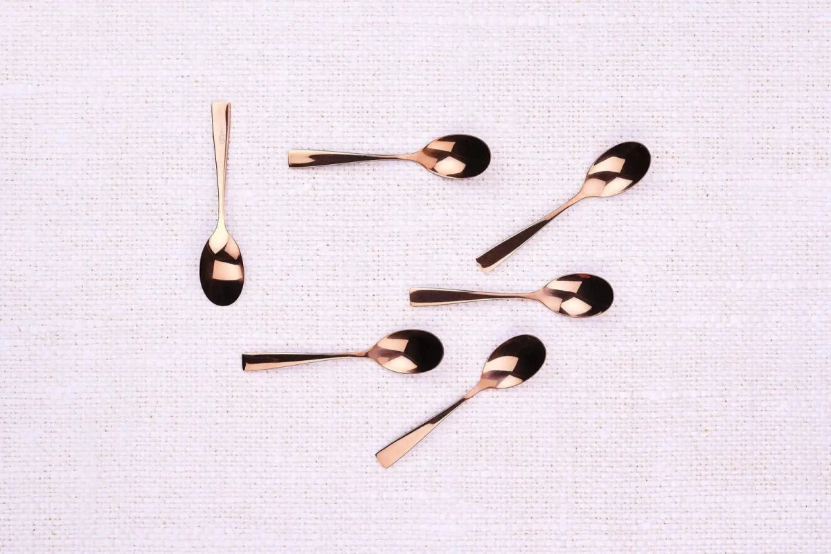 Björn Set mit 6 kleinen Löffel SVEN - 6 tlg. - Kupfer kaufen Bjorn Schweiz Webshop Onlineshop