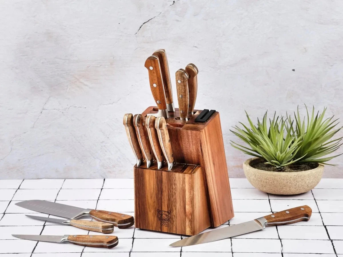 Björn Steakmesser - Set JAKOB - 6 tlg. - Braun kaufen Bjorn Schweiz Webshop Onlineshop