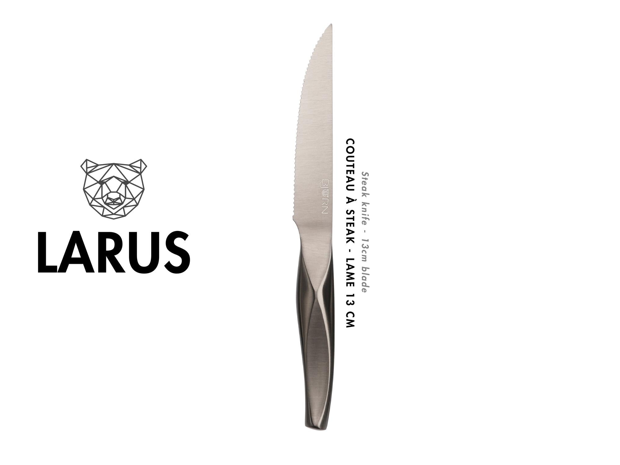 Björn Steakmesser - Set LARUS - 6 tlg. - Silber kaufen Bjorn Schweiz Webshop Onlineshop