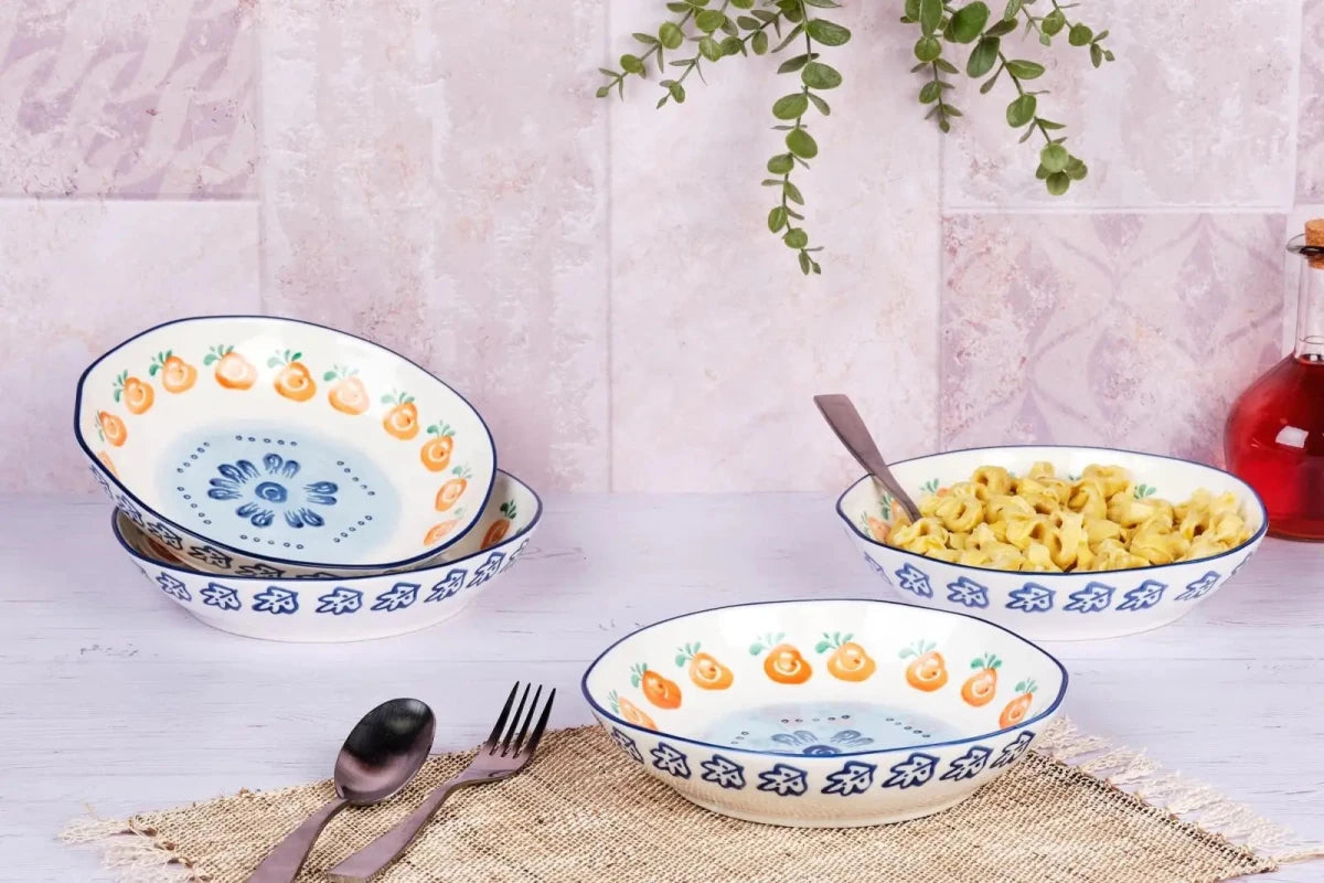 Björn Suppenteller NAPOLI Ø21,5cm - 4 tlg. - Citrus kaufen Bjorn Schweiz Webshop Onlineshop