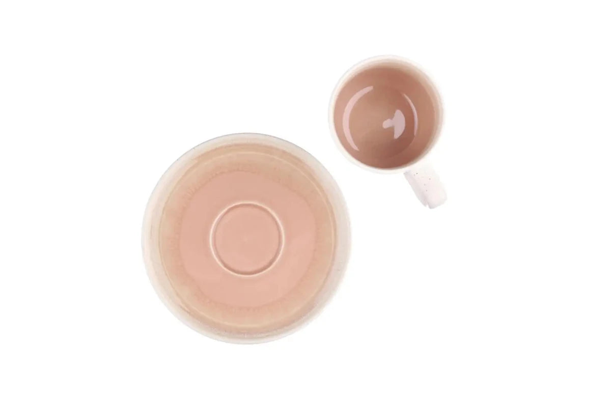 Björn Tassen 200ml und Untertasse Ø15cm OXYGEN - 12 tlg. - Puderrosa kaufen Bjorn Schweiz Webshop Onlineshop