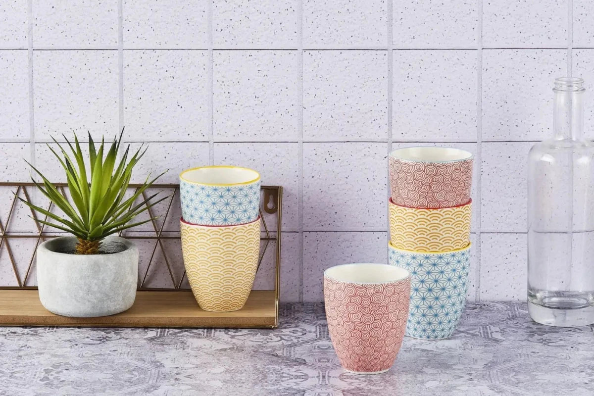 Björn Tassen - Set PATTERN 300ml - 6 tlg. - Farbig kaufen Bjorn Schweiz Webshop Onlineshop