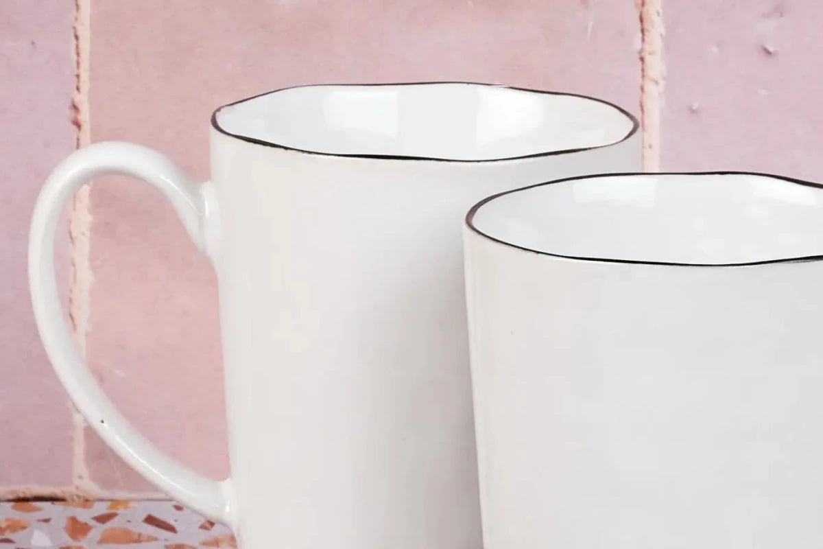 Björn Tassen - Set PURE 400ml - 4 tlg. - Weiss kaufen Bjorn Schweiz Webshop Onlineshop