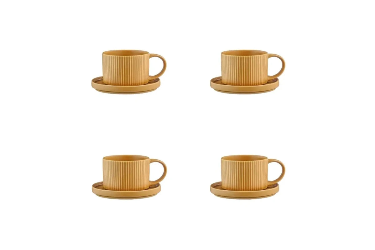 Björn Tassen - Set SCANDI Ø12cm 150ml - 8 tlg. - Ocker kaufen Bjorn Schweiz Webshop Onlineshop