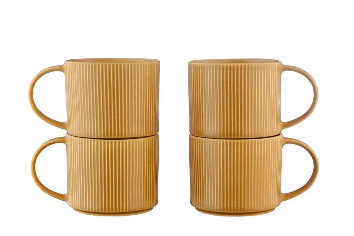 Björn Tassen - Set SCANDI Ø12cm 500ml - 4 tlg. - Ocker kaufen Bjorn Schweiz Webshop Onlineshop