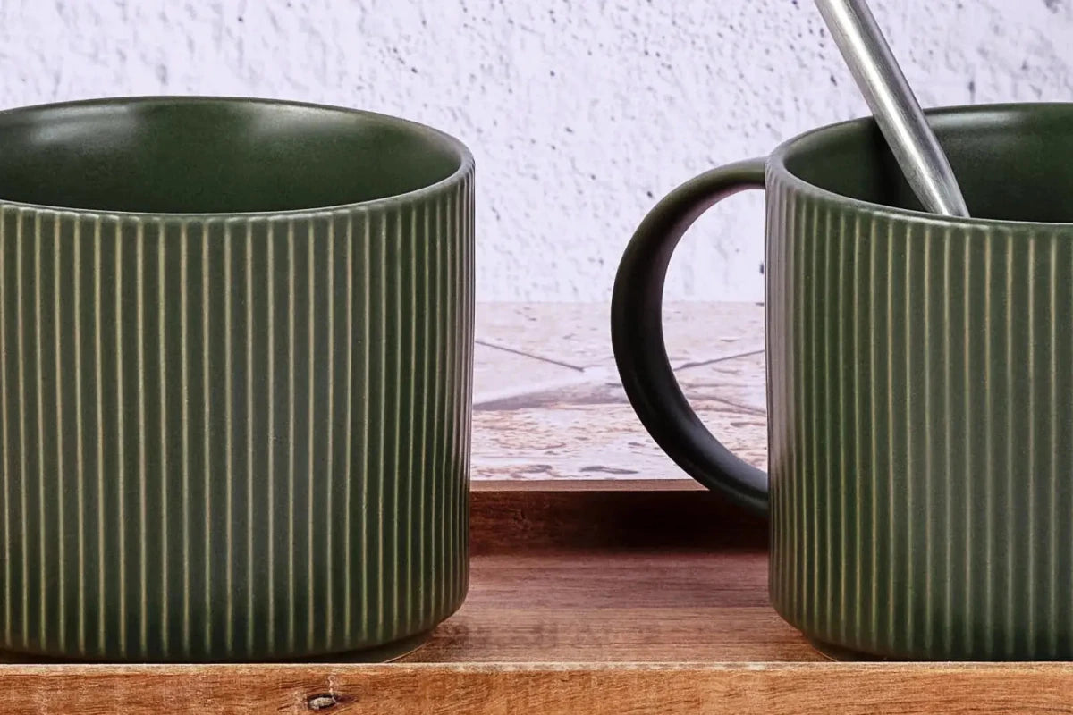 Björn Tassen - Set SCANDI Ø12cm 500ml - 4 tlg. - Oliv kaufen Bjorn Schweiz Webshop Onlineshop