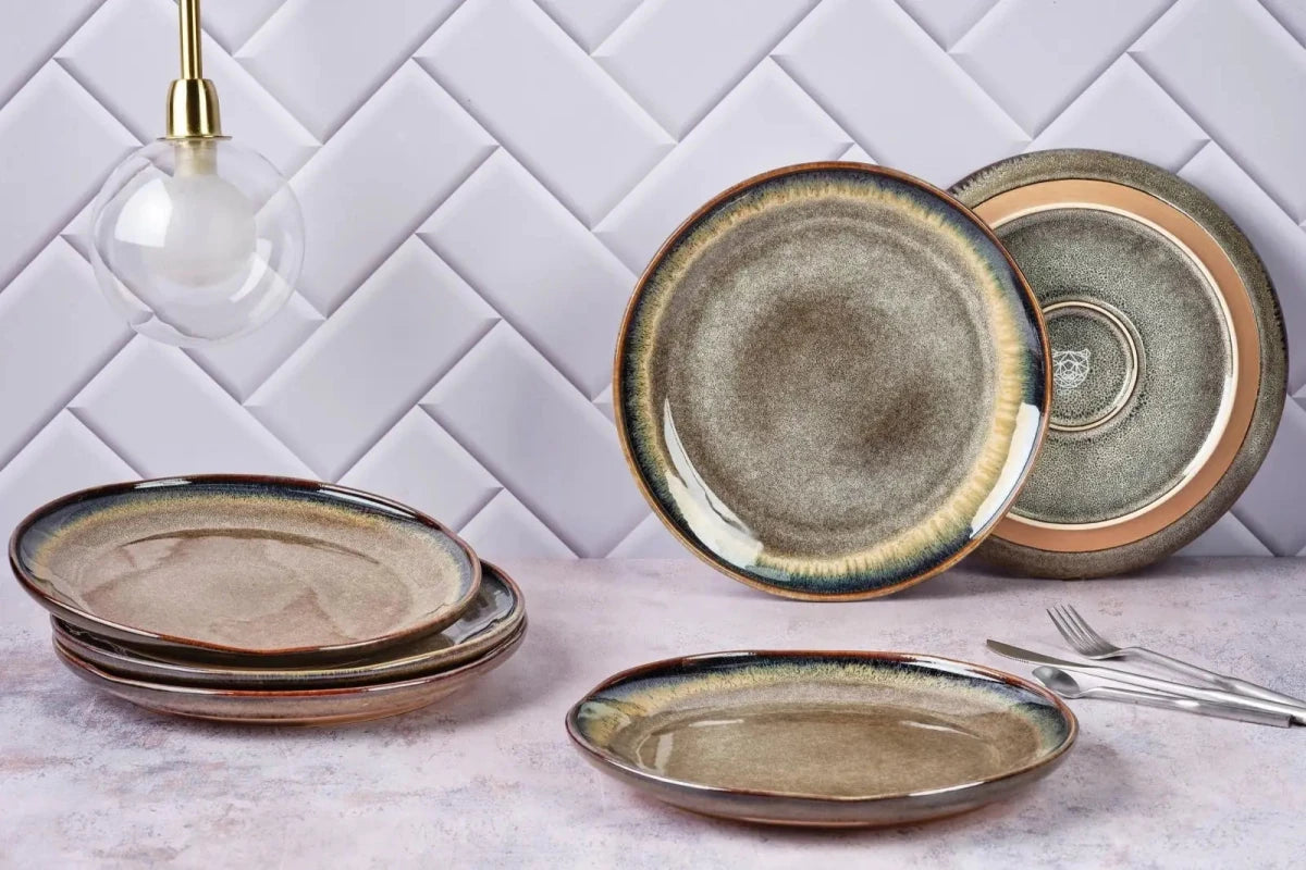 Björn Teller - Set GENESIS Ø27cm - 6 tlg. - Basalt kaufen Bjorn Schweiz Webshop Onlineshop