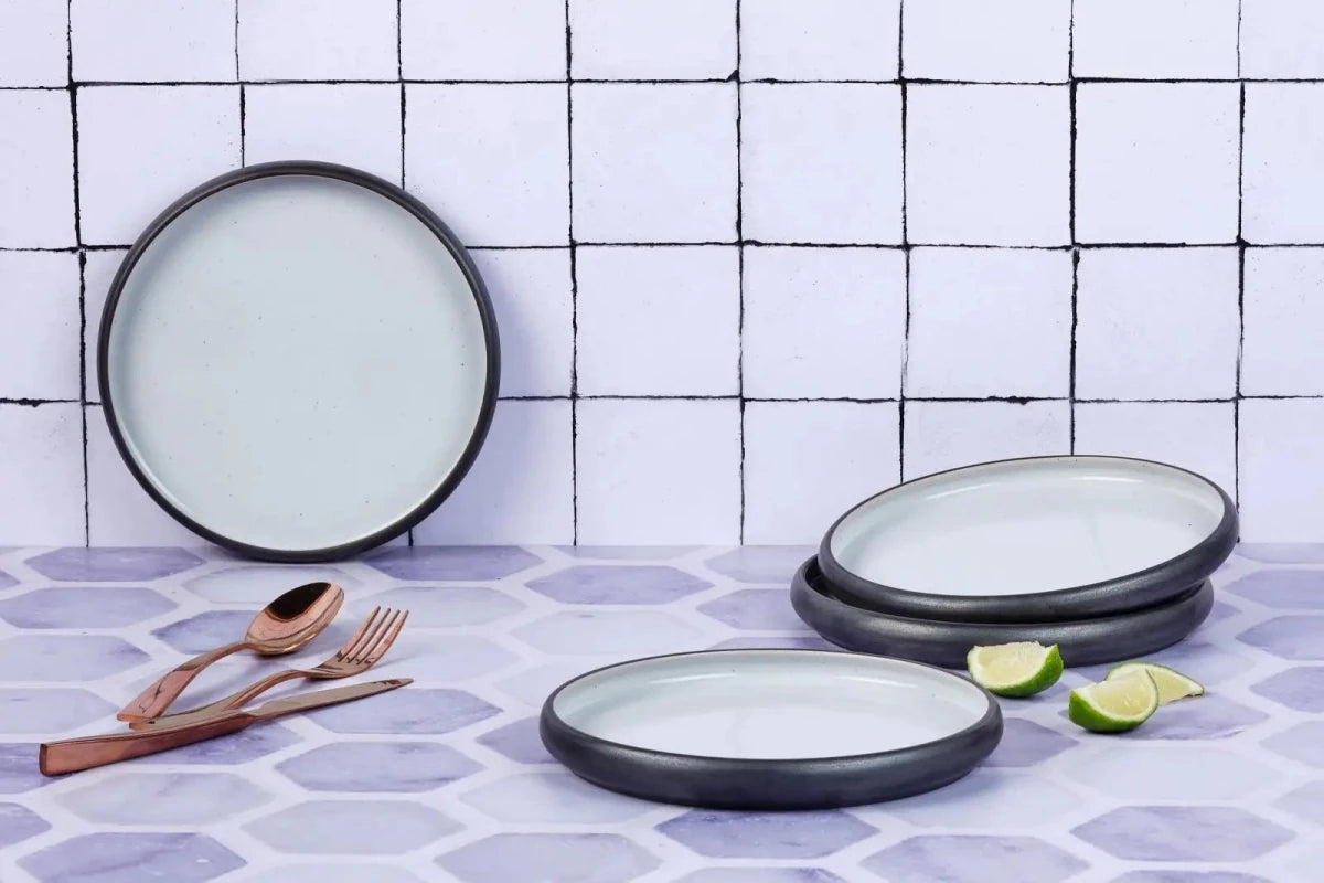 Björn Teller - Set GOURMET Ø21,5cm - 4 tlg. - Onyx kaufen Bjorn Schweiz Webshop Onlineshop