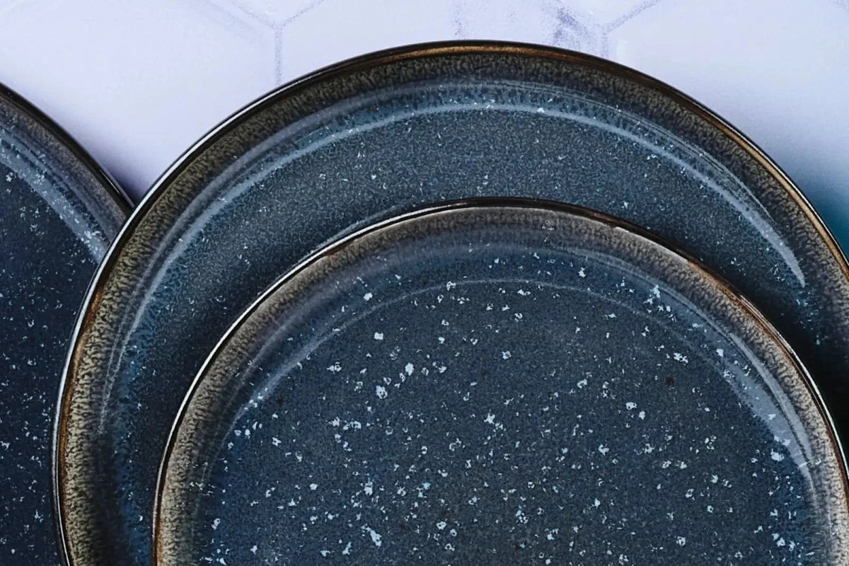 Björn Teller - Set IRIS Ø21,5cm - 6 tlg. - Nachtblau kaufen Bjorn Schweiz Webshop Onlineshop