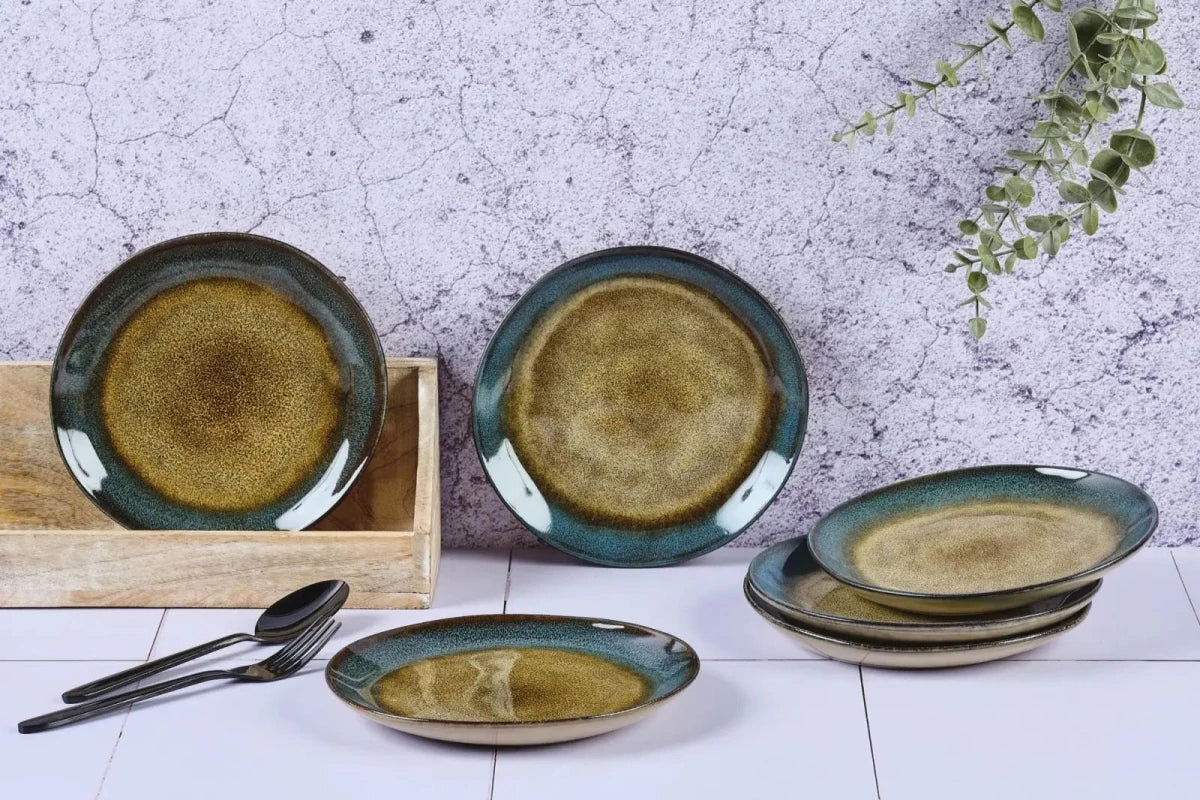 Björn Teller - Set ISLAND Ø20,5cm - 6 tlg. - Land und Meer kaufen Bjorn Schweiz Webshop Onlineshop