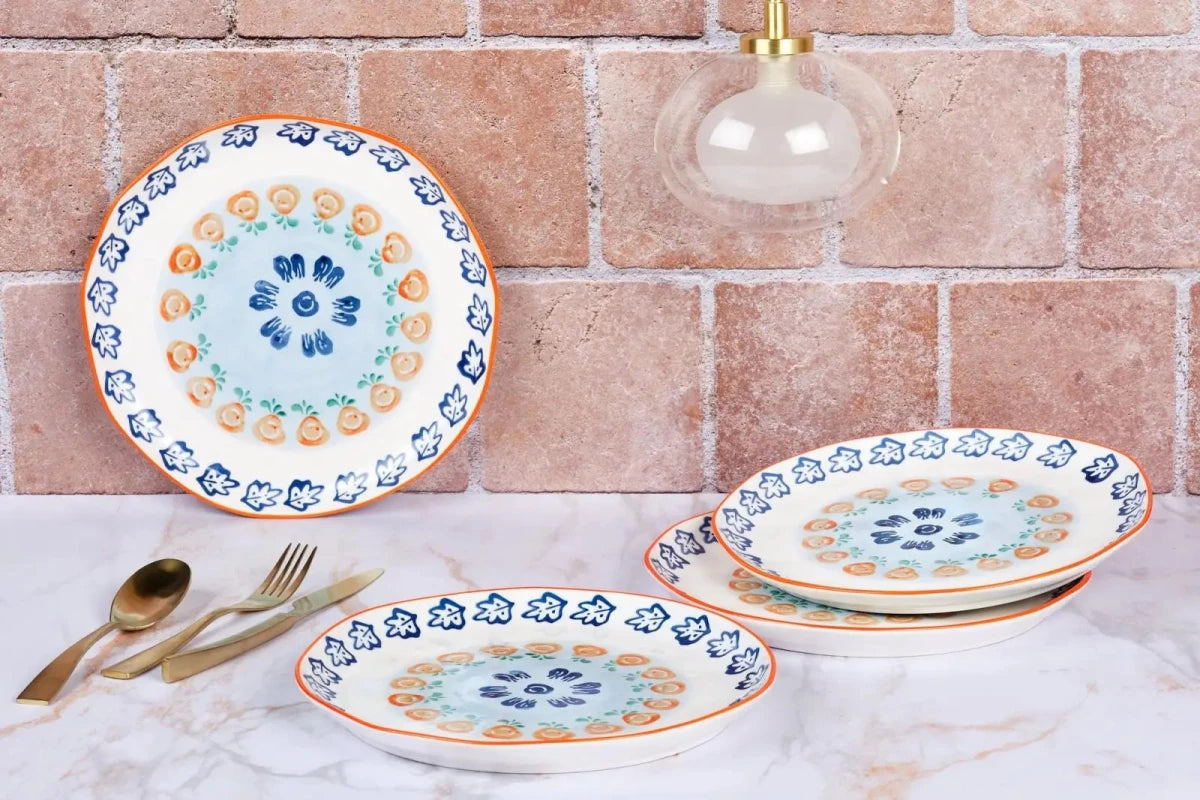 Björn Teller - Set NAPOLI Ø27cm - 4 tlg. - Citrus kaufen Bjorn Schweiz Webshop Onlineshop