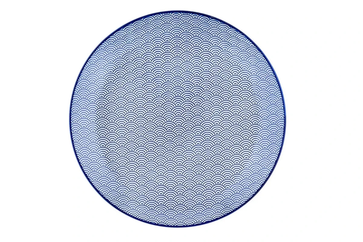 Björn Teller - Set PATTERN Ø26cm - 6 tlg. - Dunkelblau kaufen Bjorn Schweiz Webshop Onlineshop