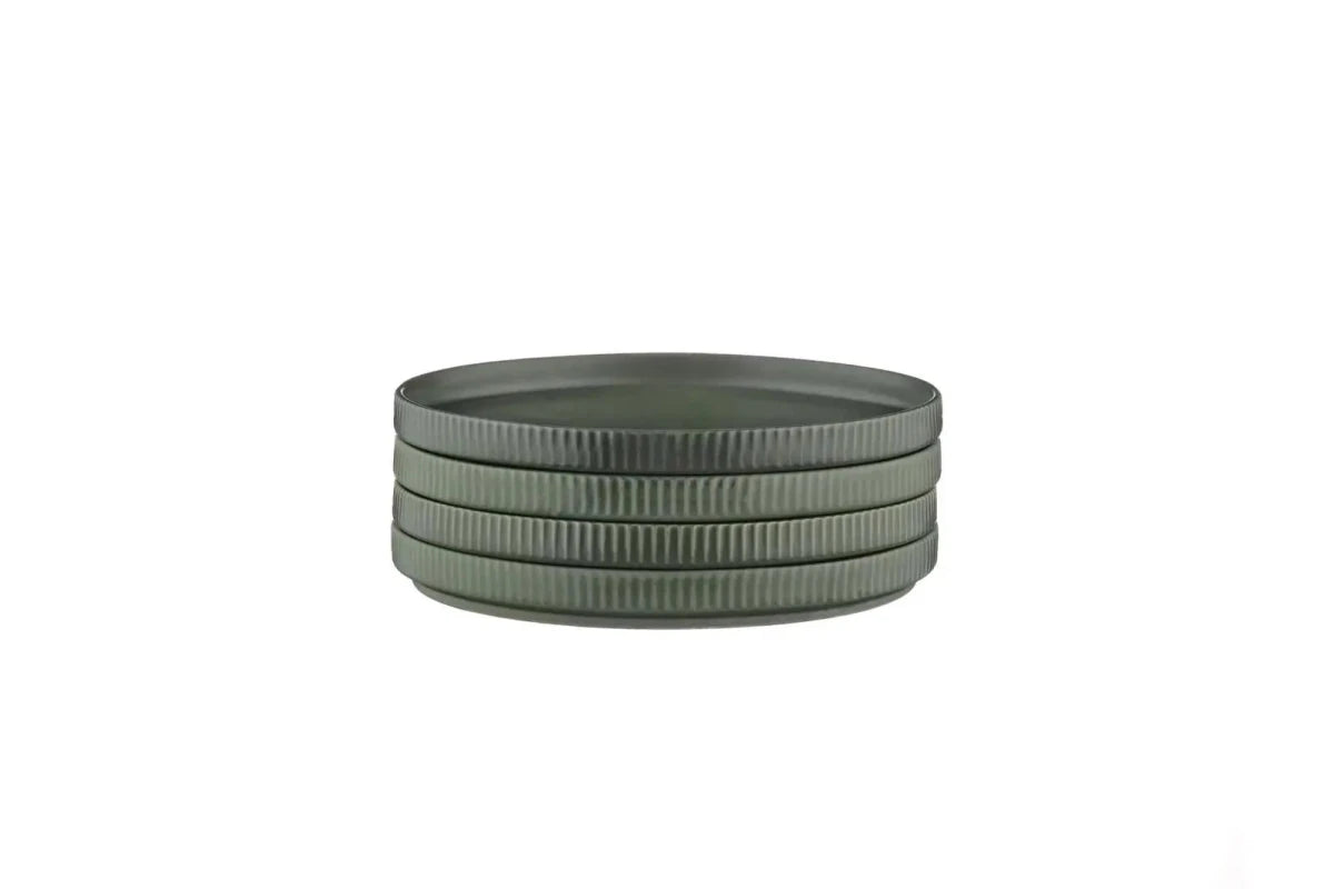 Björn Teller - Set SCANDI Ø16,5cm - 4 tlg. - Oliv kaufen Bjorn Schweiz Webshop Onlineshop