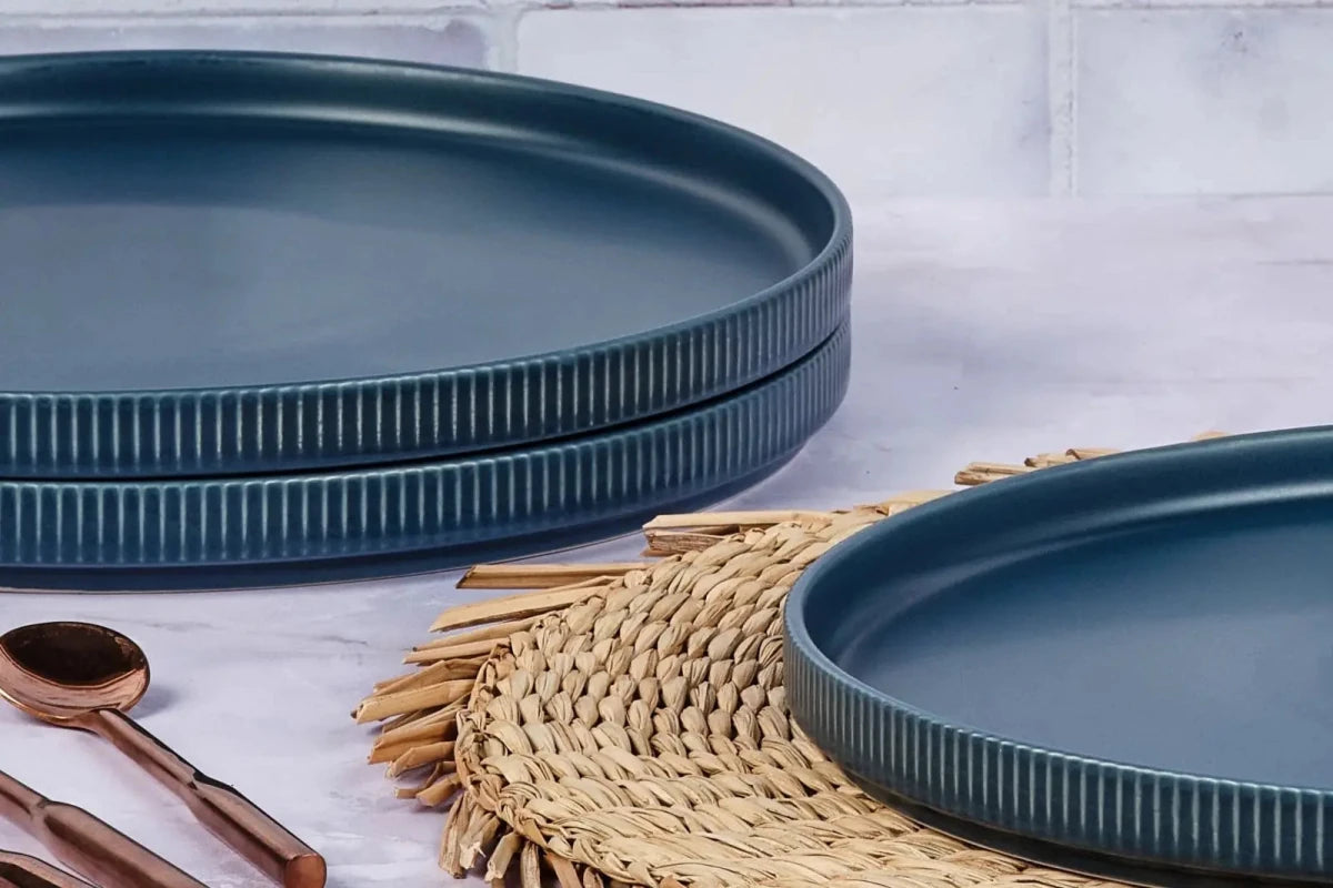 Björn Teller - Set SCANDI Ø27,5cm - 4tlg. - Navy kaufen Bjorn Schweiz Webshop Onlineshop