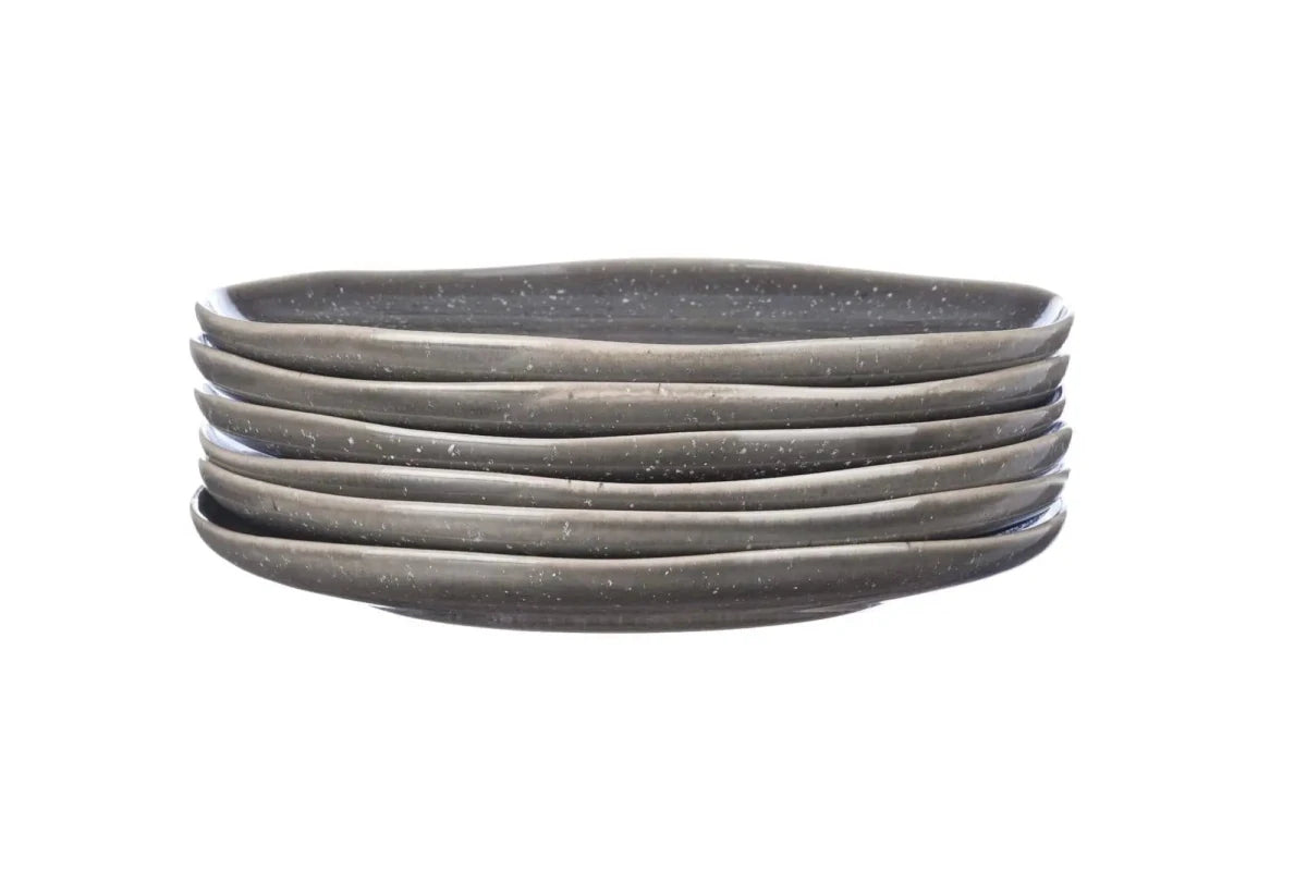 Björn Teller - Set STELLAR Ø27cm - 6 tlg. - Betongrau kaufen Bjorn Schweiz Webshop Onlineshop