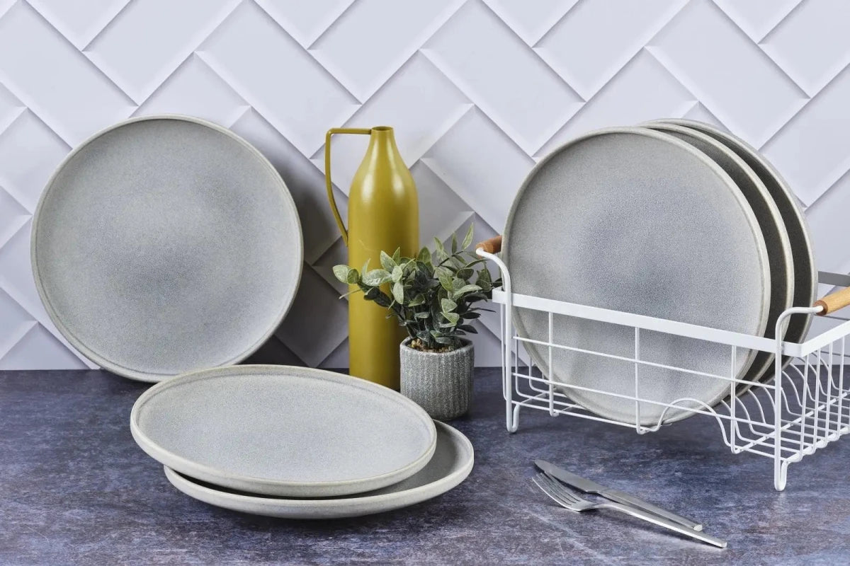 Björn Teller - Set STONE Ø27,5cm - 6 tlg. - Mondgrau kaufen Bjorn Schweiz Webshop Onlineshop