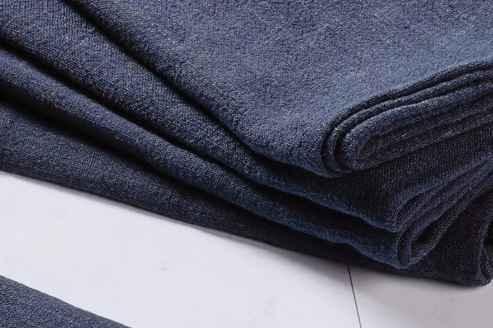 Björn Tischserviette - Leinen & Baumwolle - 6 tlg. - Blau/Grau kaufen Bjorn Schweiz Webshop Onlineshop