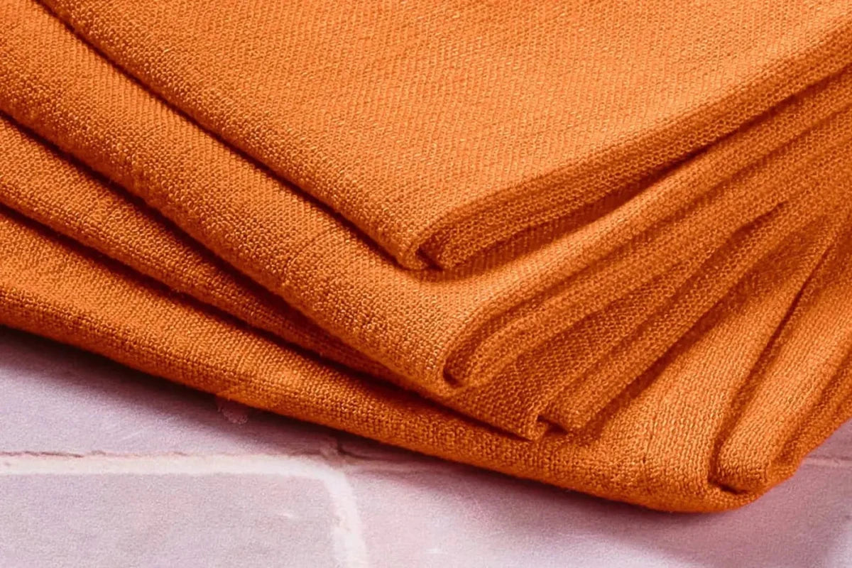 Björn Tischserviette - Leinen & Baumwolle - 6 tlg. - Orange kaufen Bjorn Schweiz Webshop Onlineshop