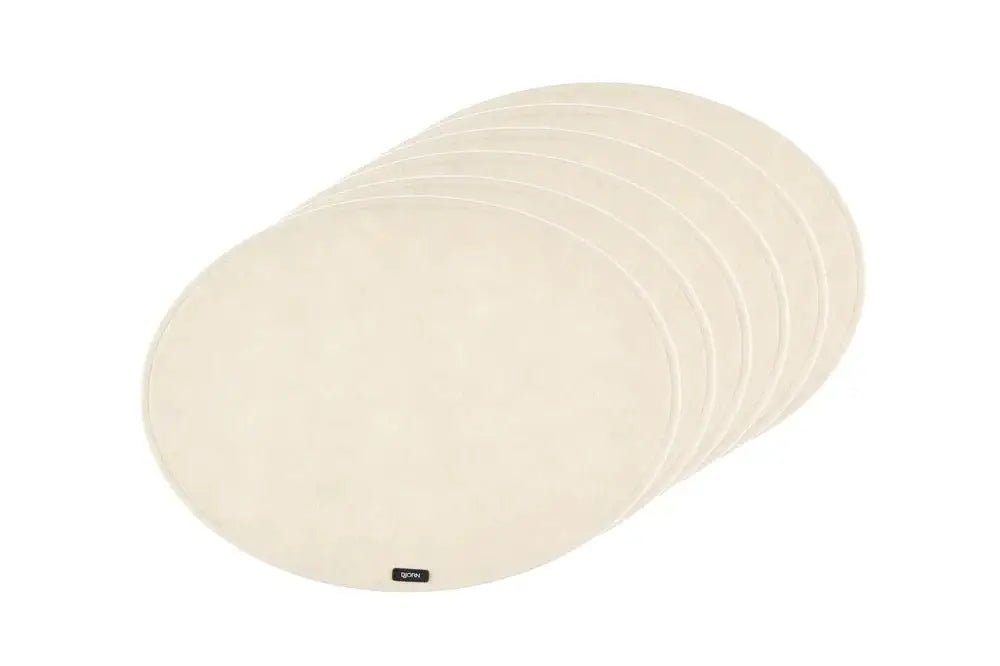 Björn Tischset "oval" - recycelter Filz - 6 tlg. - Beige kaufen Bjorn Schweiz Webshop Onlineshop