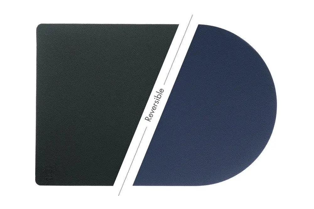 Björn Wendbares Tischset "arcus" - recyceltes Leder - 6 tlg. - Blau/Grau kaufen Bjorn Schweiz Webshop Onlineshop