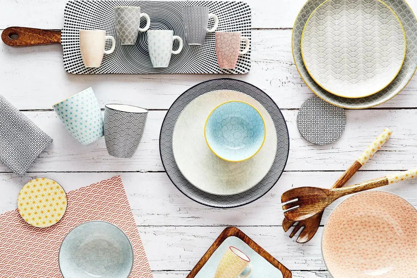 Geschirr-Set Kollektion PATTERN - Björn Shop
