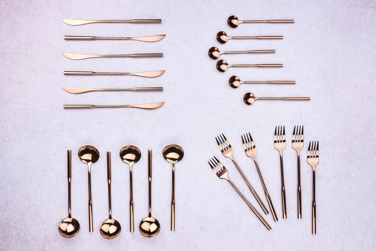 Björn Besteck - Set ABEL - 24 tlg. - Kupfer kaufen Bjorn Schweiz Webshop Onlineshop