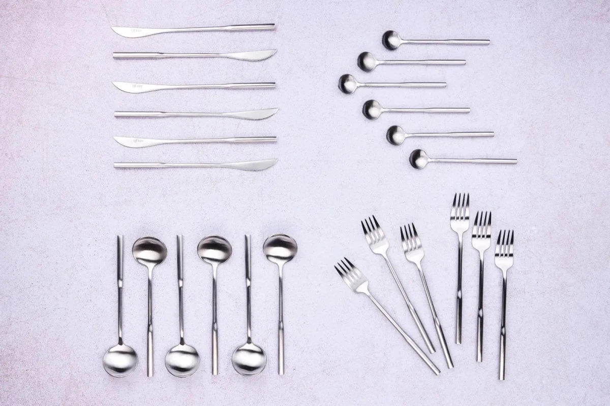 Björn Besteck - Set ABEL - 24 tlg. - Silber kaufen Bjorn Schweiz Webshop Onlineshop