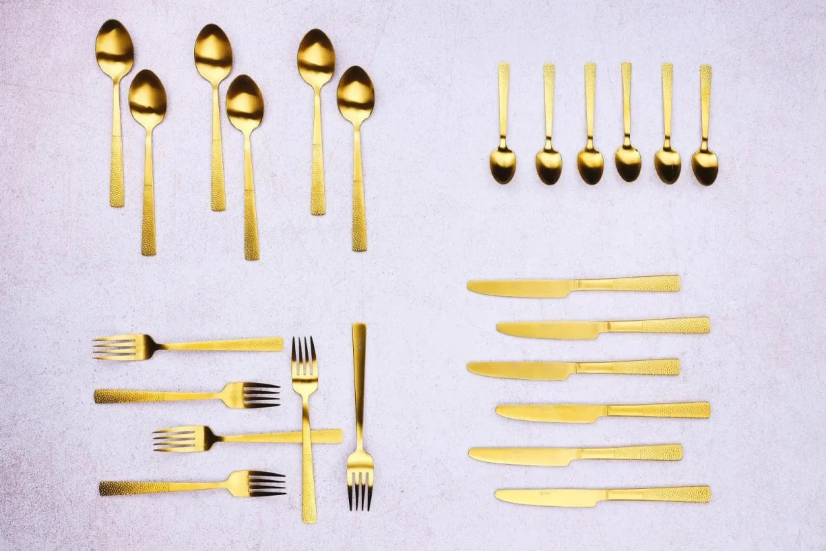 Björn Besteck - Set FINN - 24 tlg. - Gold kaufen Bjorn Schweiz Webshop Onlineshop