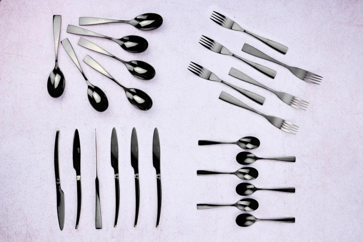 Björn Besteck - Set SVEN - 24 tlg. - Schwarz kaufen Bjorn Schweiz Webshop Onlineshop