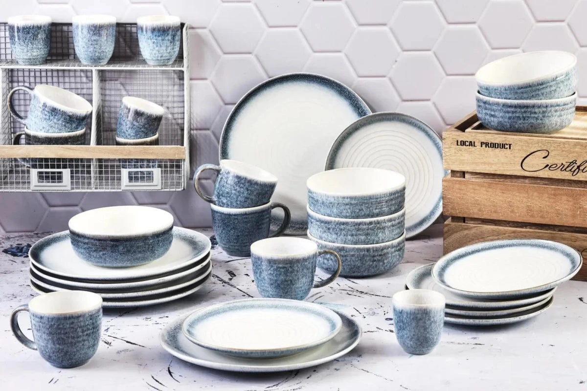 Björn Geschirr - Set COSMOS - 30 tlg. - Azur kaufen Bjorn Schweiz Webshop Onlineshop