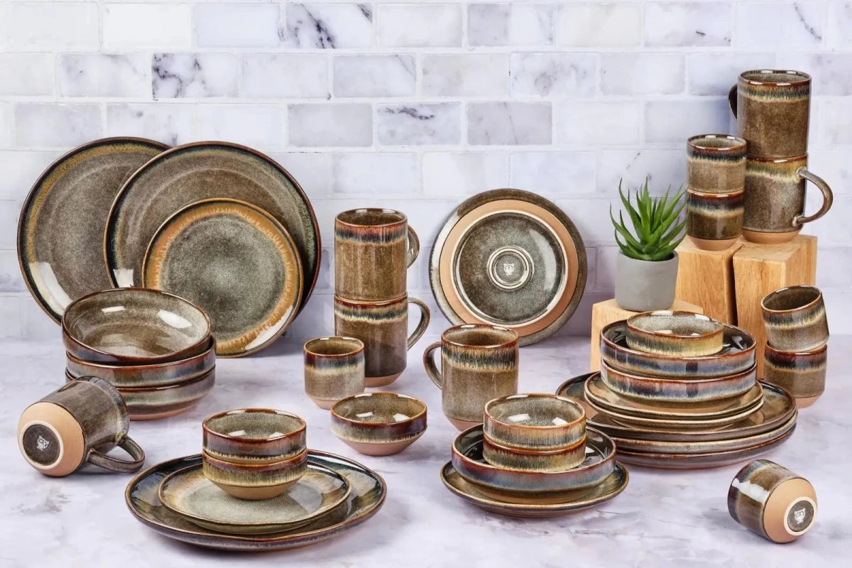 Björn Geschirr - Set GENESIS - 36 tlg. - Basalt kaufen Bjorn Schweiz Webshop Onlineshop