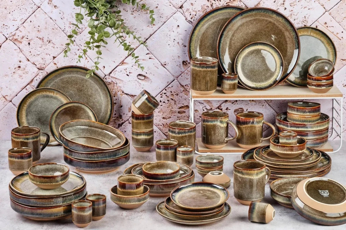 Dinnerware Set GENESIS - 60 pieces - Basalt