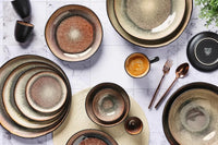 Björn Geschirr - Set IRIS - 18 tlg. - Braun kaufen Bjorn Schweiz Webshop Onlineshop